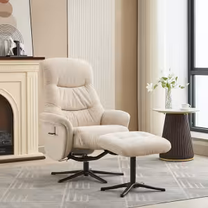 Global Furniture Alliance Nevada Swivel Recliner - Available in 3 Colours