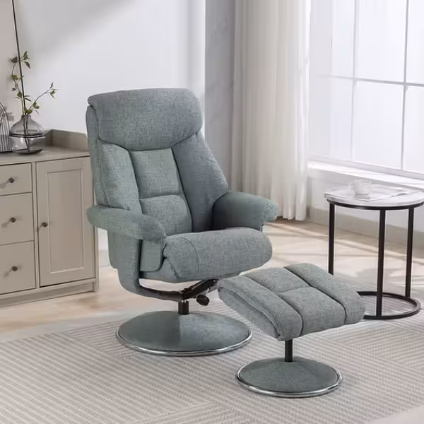 Global Furniture Alliance Biarritz Swivel Recliner - Available in 12 Colours