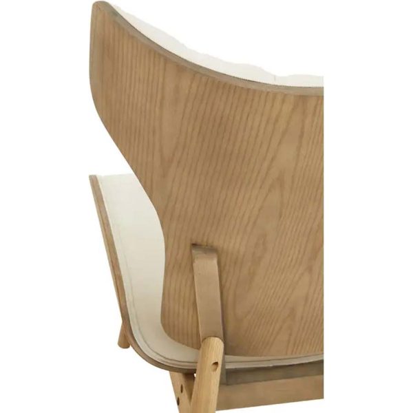 Fifty Five Avenue Vinsi Beige Chair With Winged Back - Image 10