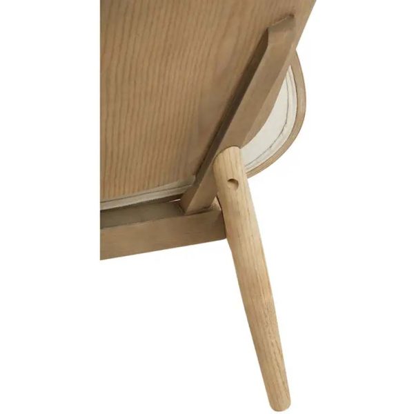 Fifty Five Avenue Vinsi Beige Chair With Winged Back - Image 11