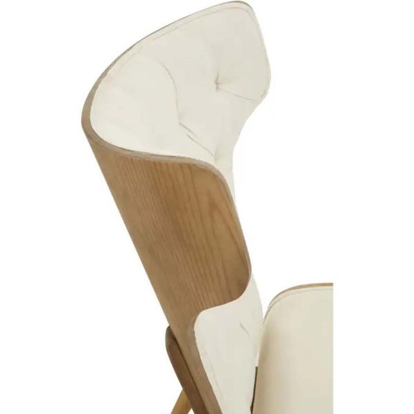 Fifty Five Avenue Vinsi Beige Chair With Winged Back - Image 14