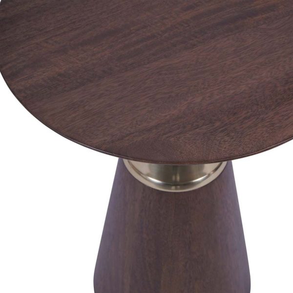 Libra Interiors Amalfi Wooden Side Table - Image 4
