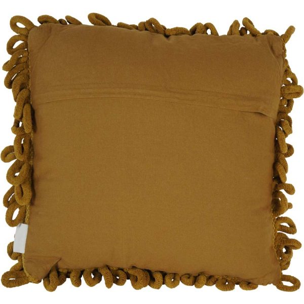 Libra Interiors - Lucan Cushion Mustard 45x45cm - Image 4
