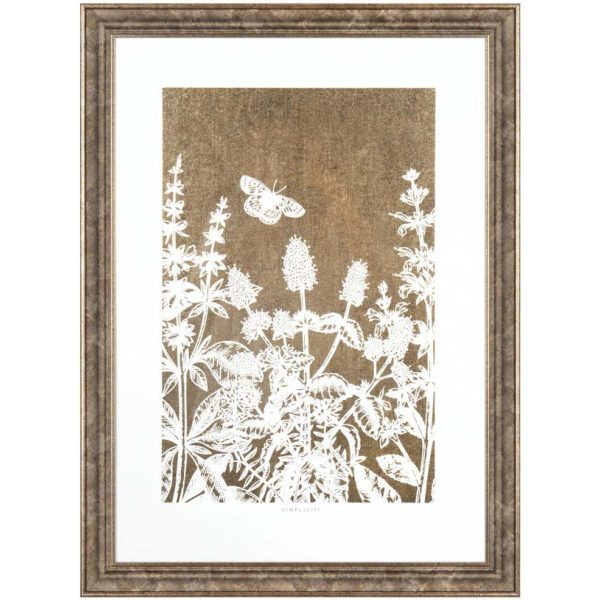 Art Marketing Simplicity Framed Glazed Wall Art
