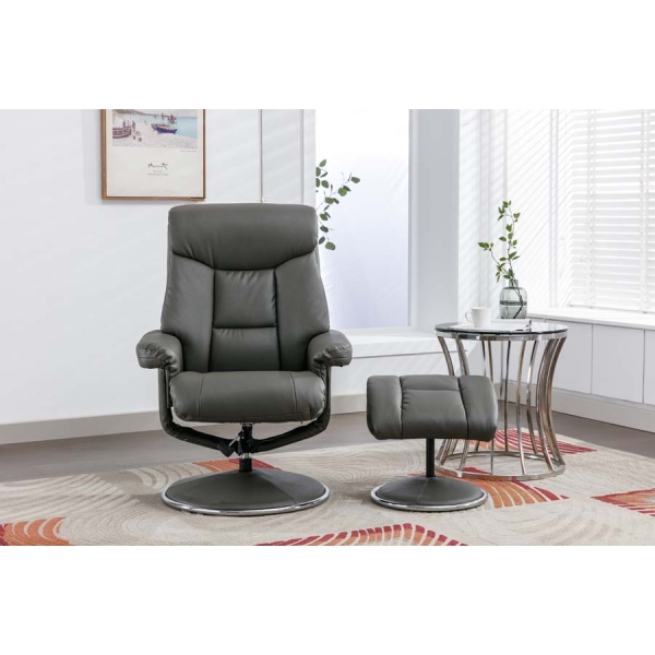 Global Furniture Alliance Biarritz Swivel Recliner - Image 3