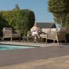 Maze - Martinique 3 Seat Sofa Set - Light Brown
