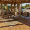 Maze - Martinique 3 Seat Sofa Set - Light Brown - Image 11