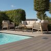 Maze - Martinique 3 Seat Sofa Set - Light Brown - Image 3