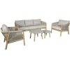 Maze - Martinique 3 Seat Sofa Set - Light Brown - Image 24