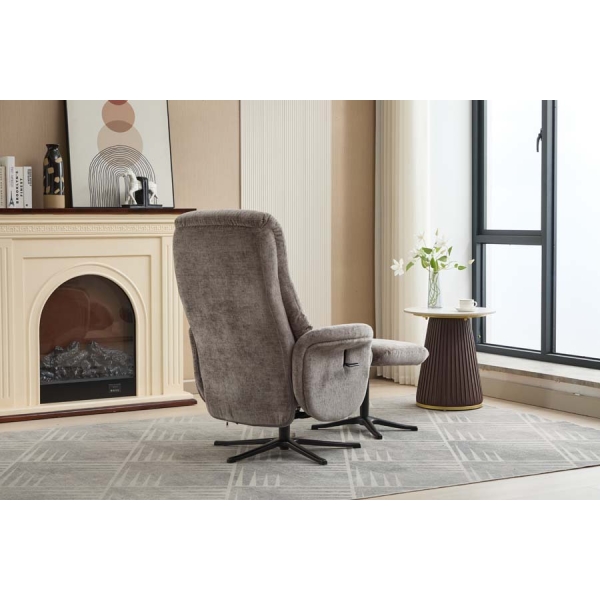 Global Furniture Alliance Nevada Swivel Recliner - Image 7