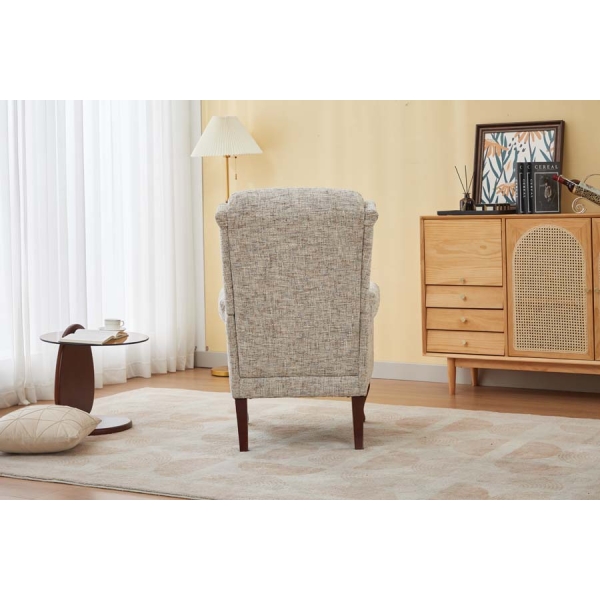 Global Furniture Alliance Nova Fireside Chair - Available in 2 Colours - Image 4