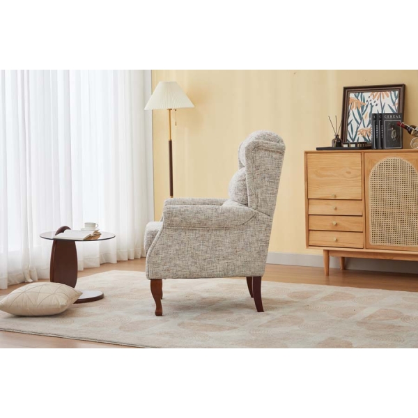 Global Furniture Alliance Nova Fireside Chair - Available in 2 Colours - Image 12