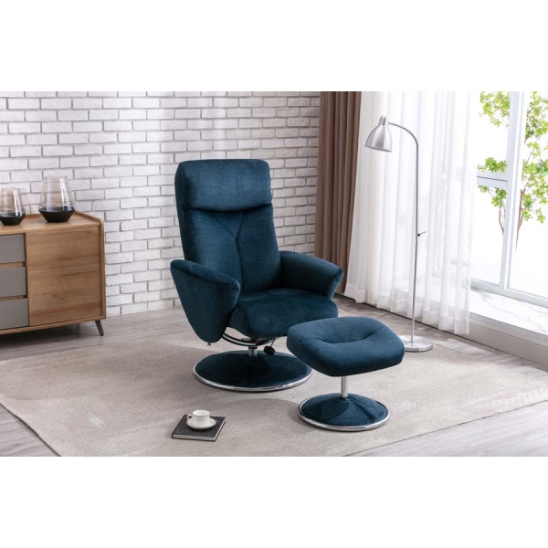 Global Furniture Alliance Paddington Swivel Recliner - Image 2