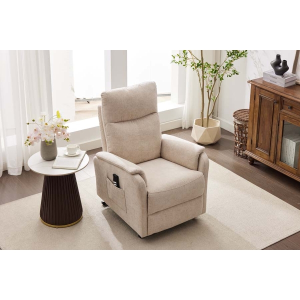 Global Furniture Alliance Portland Dual Motor Riser Recliner - Image 3