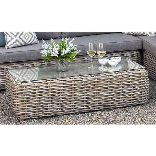 Hill Interiors Amalfi Collection Outdoor Large Corner Set - Image 3