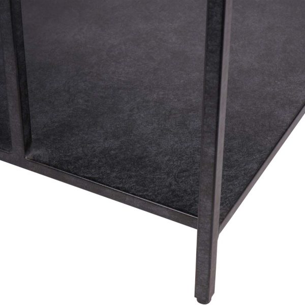 Libra Interiors Brooks Coffee Table Mottled Black - Image 6