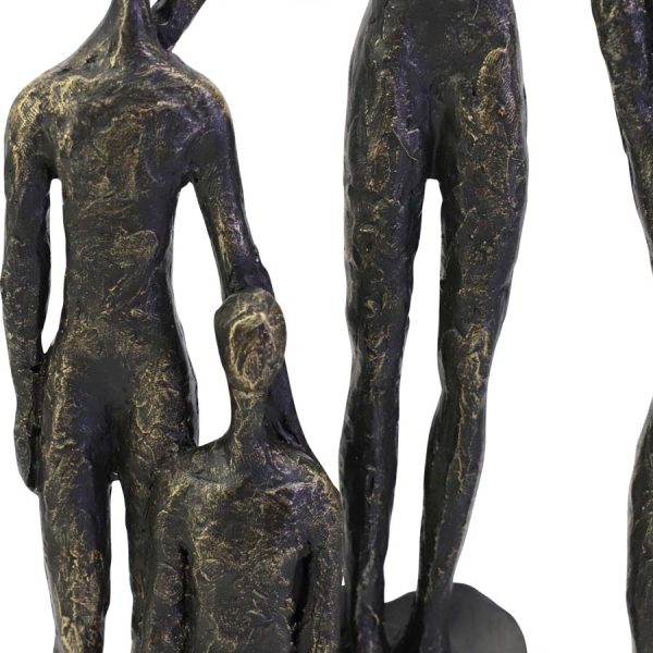 Libra Interiors Abstract Family Sculpture on Hearts Plinth - Image 5