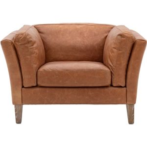 Gallery Interiors Citadel Armchair Brown