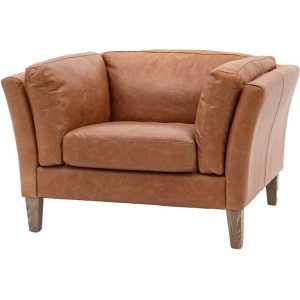 Gallery Interiors Citadel Armchair Brown