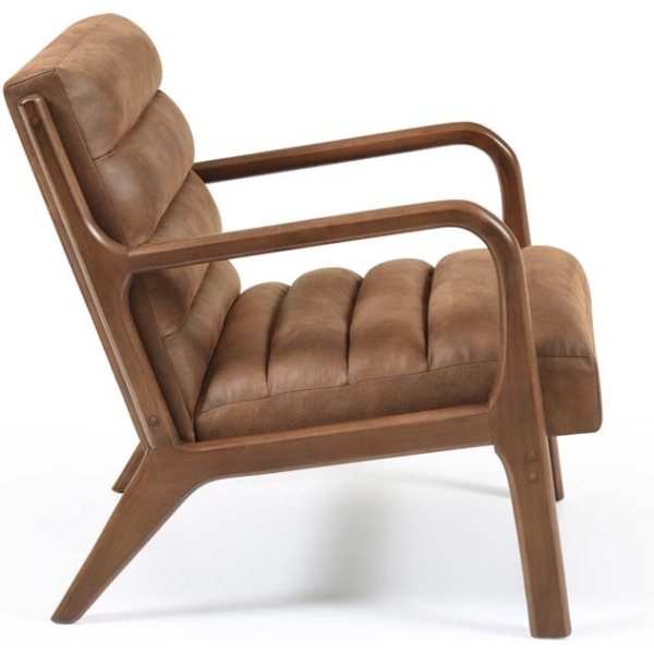 Kyoto Inca Chair Walnut Frame - Available in 4 Colours - Image 10