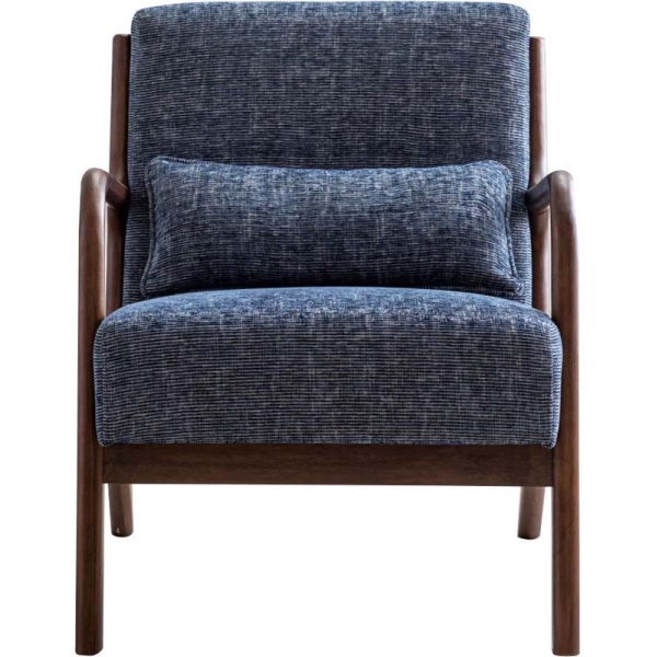 Kyoto Inca Chair Walnut Frame - Available in 4 Colours - Image 13