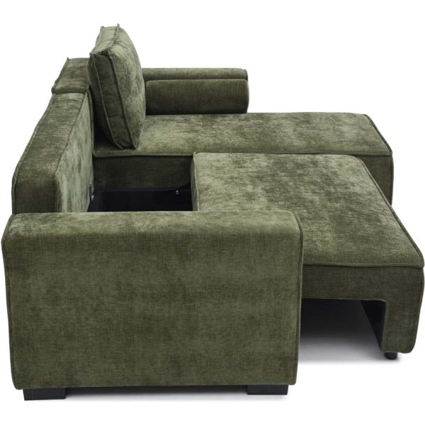 Kyoto Harrison Corner Sofa Bed - Available in 3 Colours - Image 11