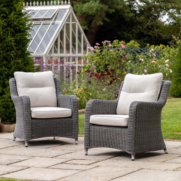 Gallery Interiors Balmoral Chairs 2pk Colour Slate