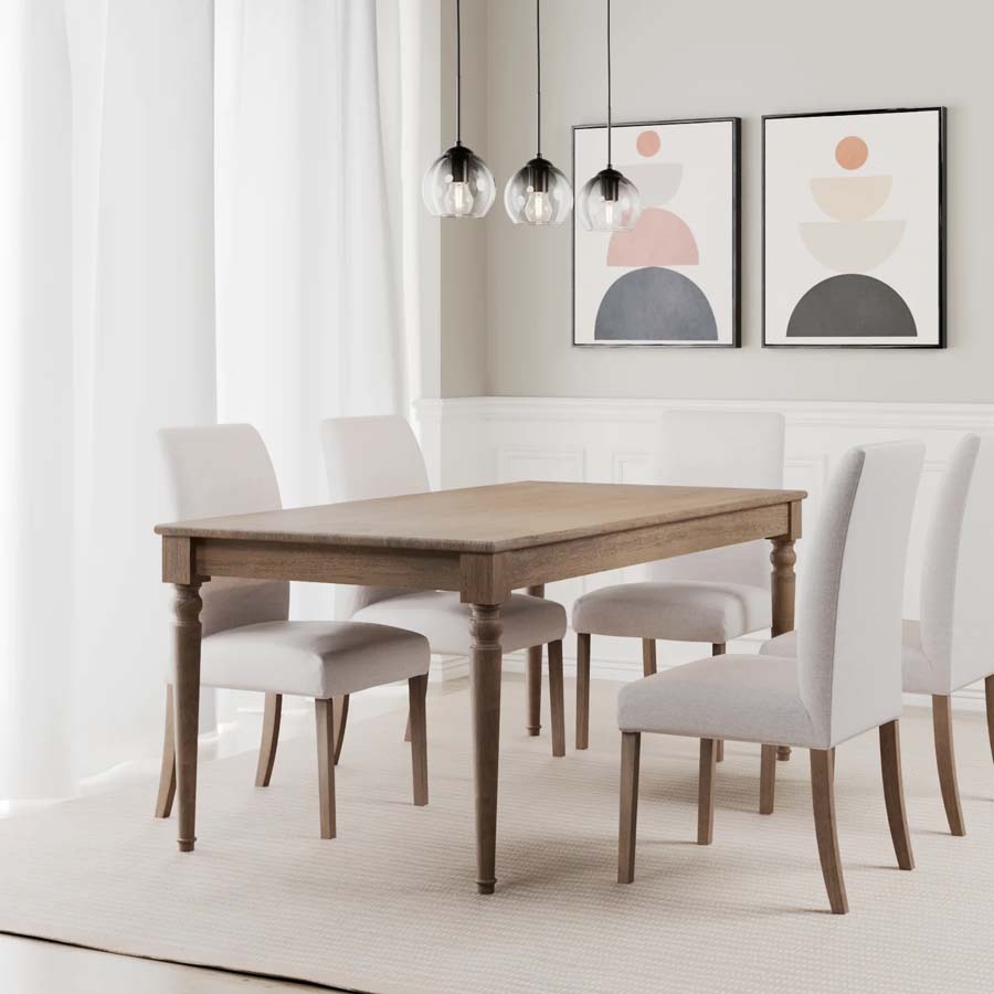 Xavier Home Theej Mango Wood Dining Table