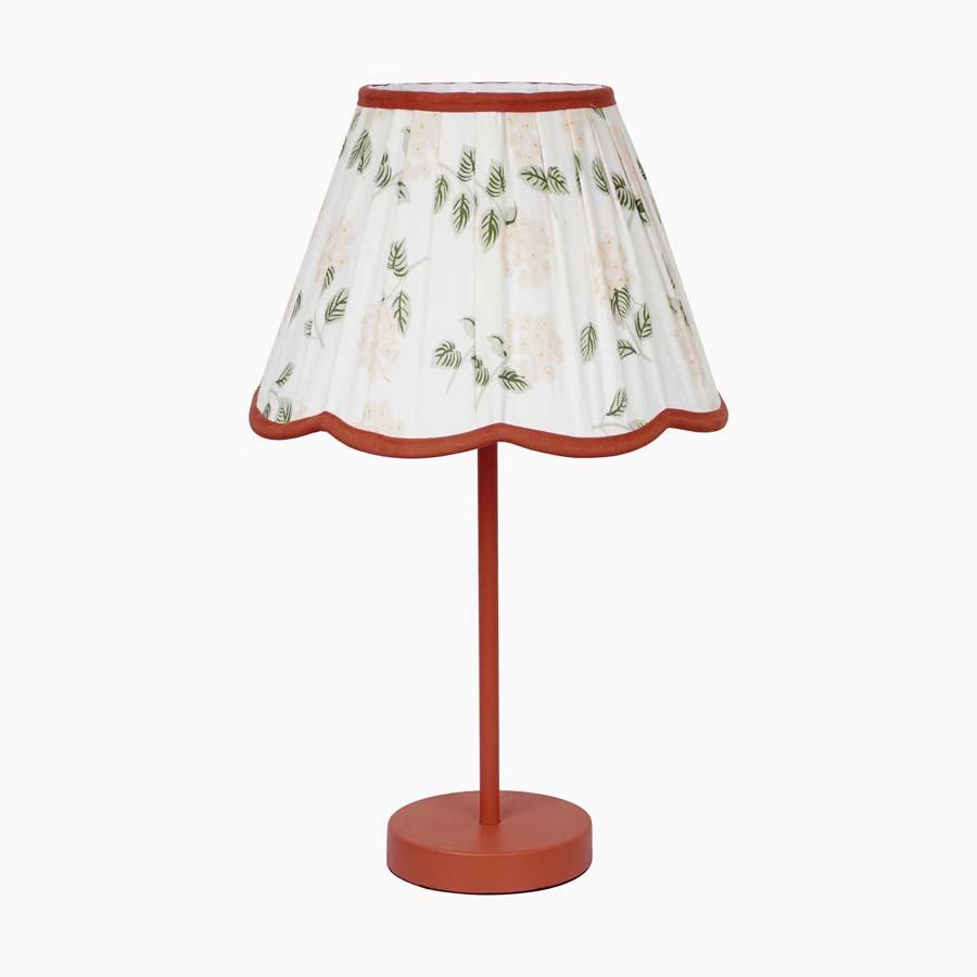 Xavier Home Tobias Peach Metal Table Lamp