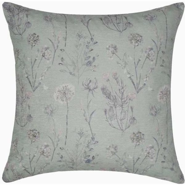 Xavier Home Nature-Inspired Ivy Polyester Cushion Sage Green-Multi - Image 3