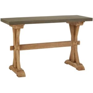 Fifty Five Avenue Rustica Wooden Console Table