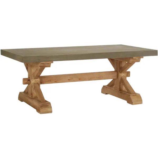 Fifty Five Avenue Rustica Wooden Coffee Table