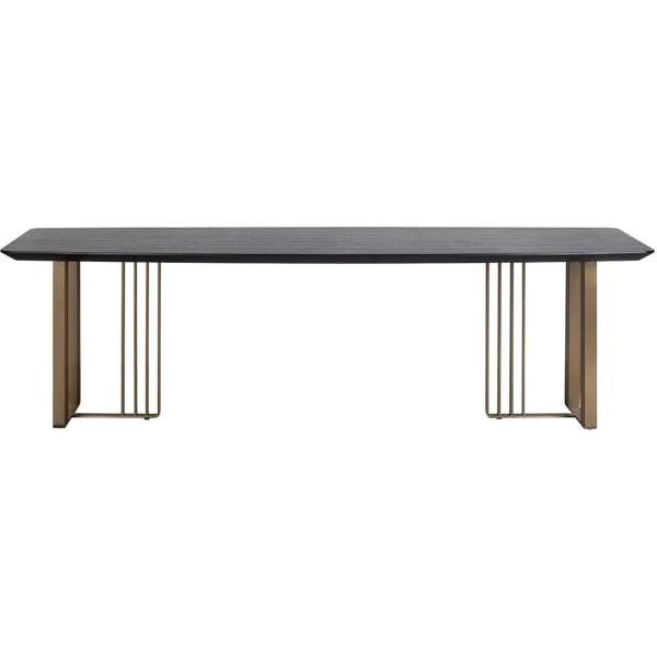 Richmond Interiors Maverick Dining Table 220cm - Charcoal - Image 3