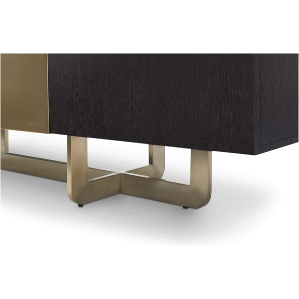 Richmond Interiors Dax 4 Door Sideboard - Charcoal - Image 5