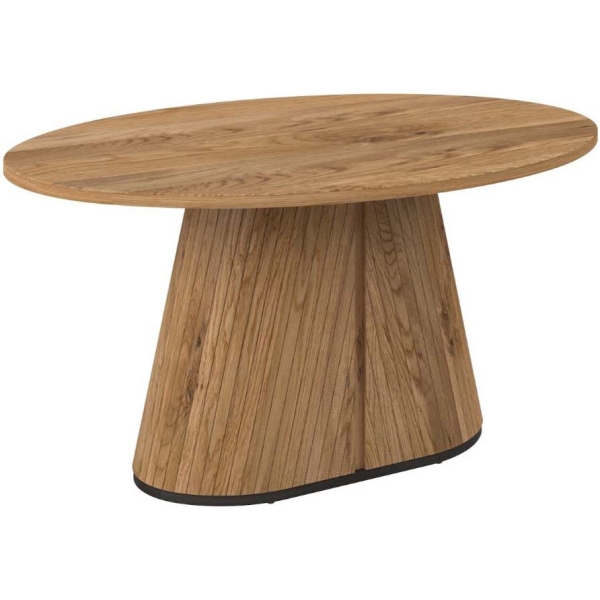 Bentley Designs Vega Rustic Oak & Peppercorn 4 Seater Table
