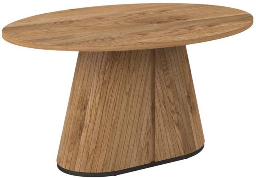 Bentley Designs Vega Rustic Oak & Peppercorn 6 Seater Table