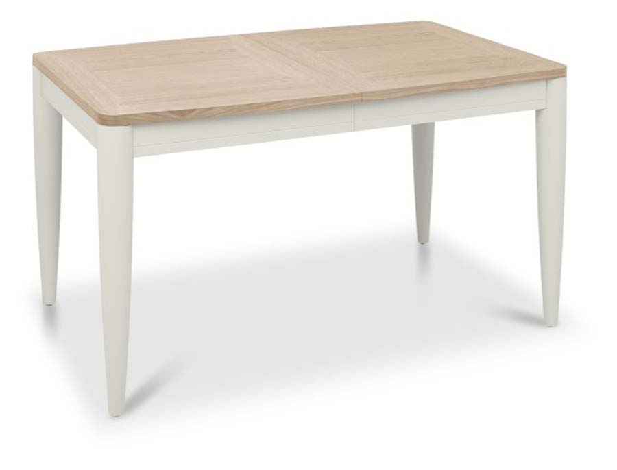 Bentley Designs Larsen Scandi Oak & Soft Grey 6-8 Extension Dining Table