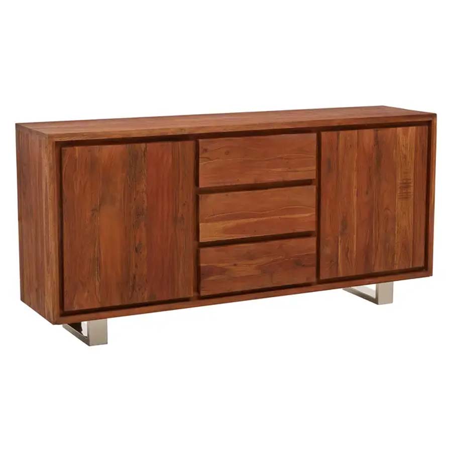 Fifty Five Avenue Pimla Acacia Two Door Sideboard