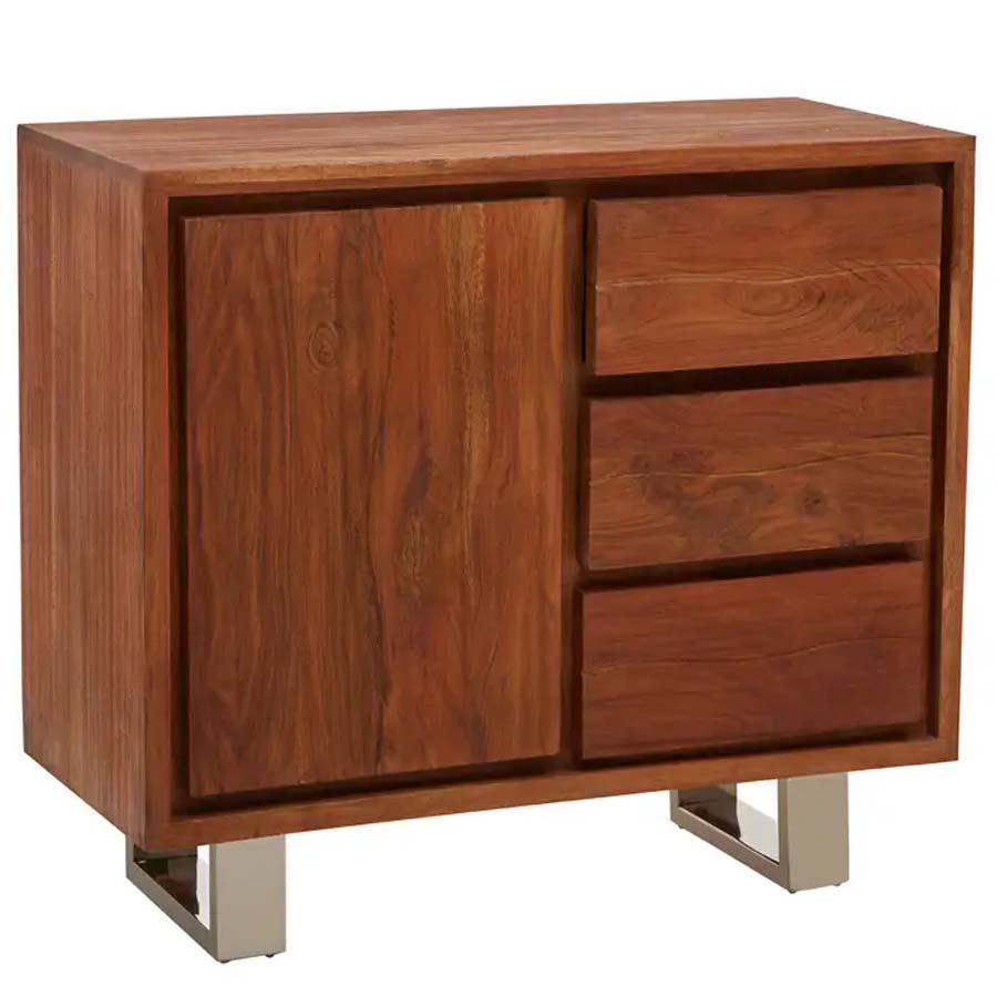 Fifty Five Avenue Pimla Acacia One Door Sideboard