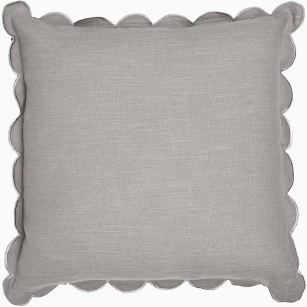 Xavier Home Cotton-Linen Grey Cushion - Image 4