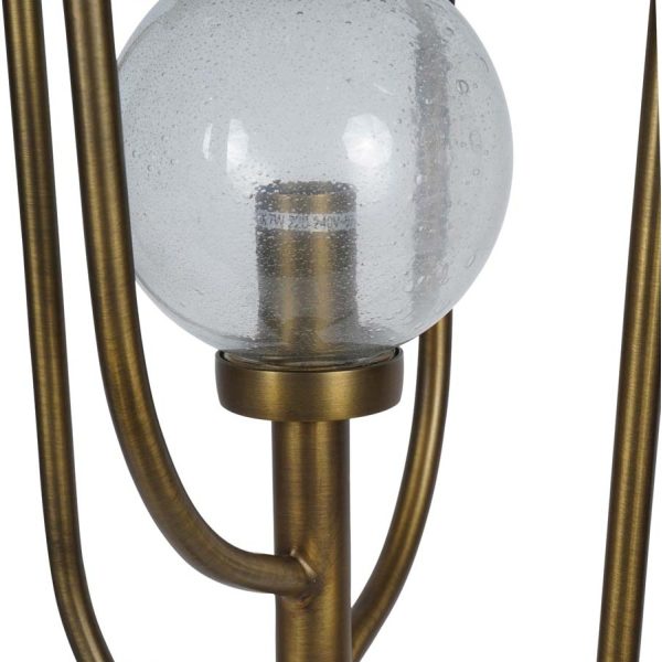 Libra Interiors Wellesley Five Globe Floor Lamp - Image 5