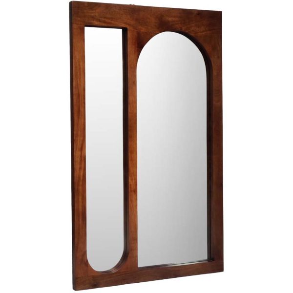 Libra Interiors Monterey Wooden Floor Standing Mirror - Image 2