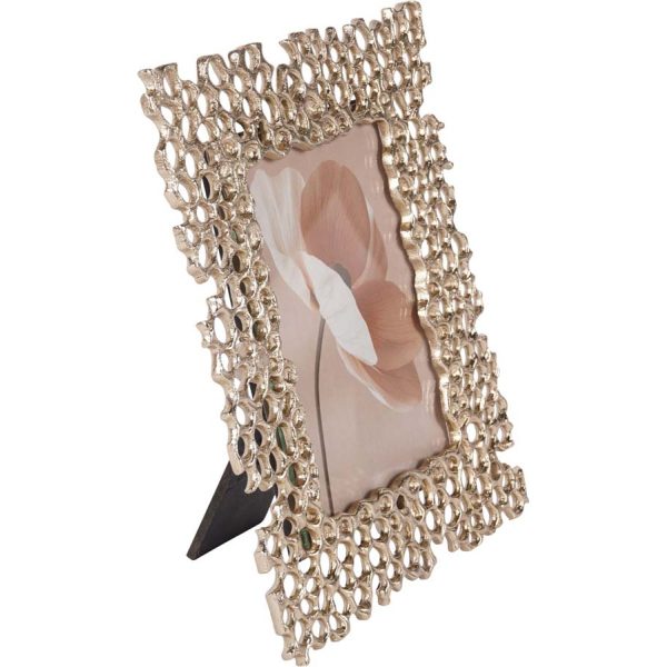 Libra Interiors Miel Cast Aluminium Photo Frame 5×7