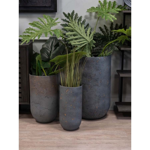 Libra Interiors Volcano Set of Three Planters