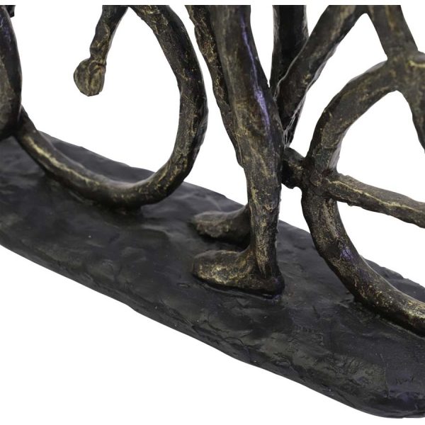 Libra Interiors Smooching Cyclist Sculpture - Image 5