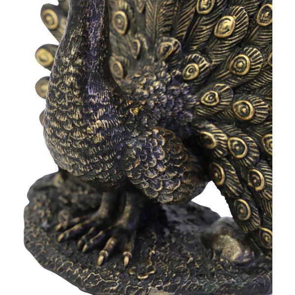 Libra Interiors Peacock Sculpture - Image 6