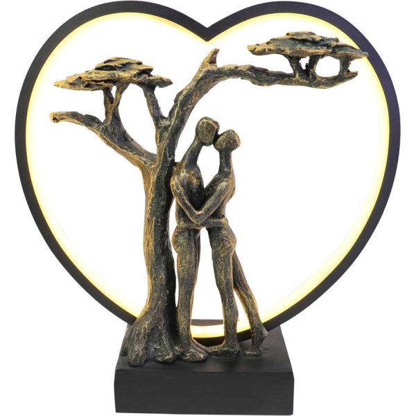 Libra Interiors Loving Couple Light Sculpture LED USB