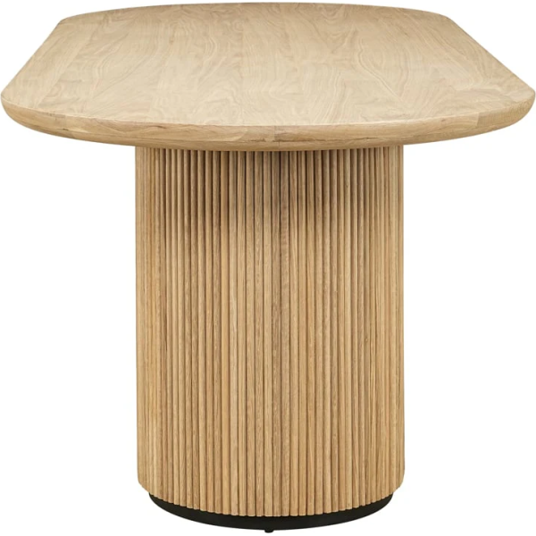 Richmond Interiors Belfort Dining Table 280cm - Natural Oak - Image 4