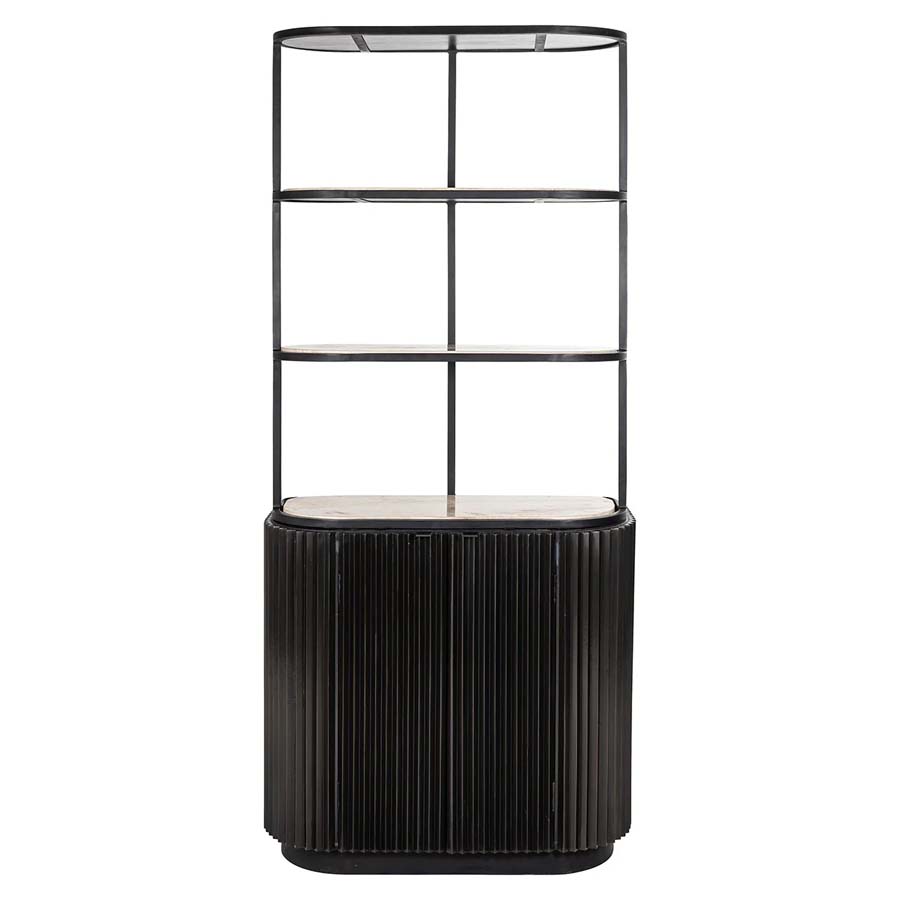 Richmond Interiors Hampton 2 Door 2 Shelf Cabinet