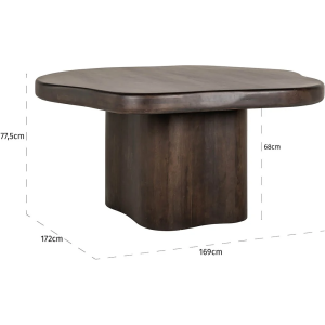 Richmond Interiors Sherman Organic Dining Table 152cm